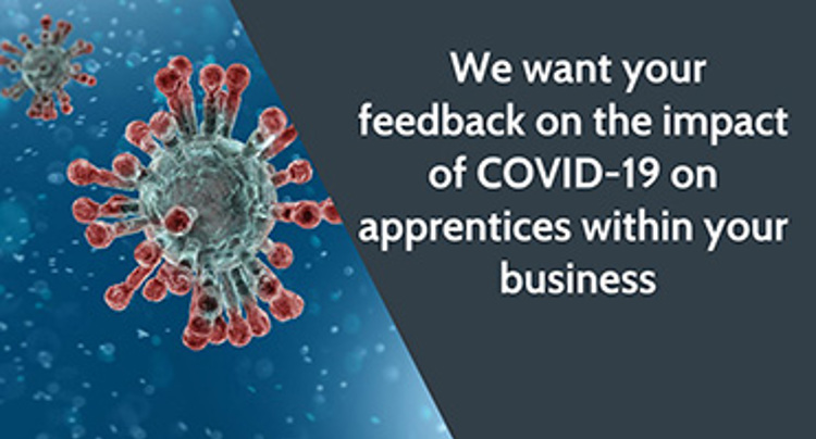 we want your feedback on the impact of COVID-19 on apprentices within your business 